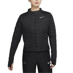 Nike Aeroloft Women's Running Jacket Black Small EUC